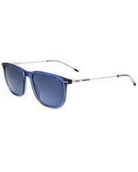 BOSS - Modified Square Blue Sunglasses - Lyst