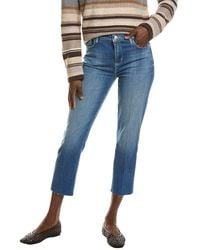 L'Agence - Sada High-Rise Crop Slim Jean - Lyst