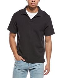 FRAME - Frame Jacquard Polo Shirt - Lyst