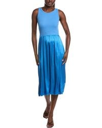 Michael Stars - Bridgette Mixed Media Midi Dress - Lyst