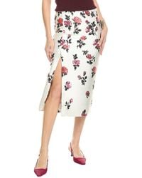 Valentino - Midi Skirt - Lyst