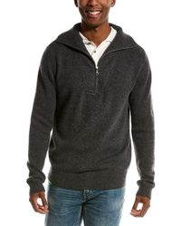 Magaschoni - 1/2-zip Cashmere Pullover - Lyst