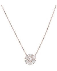 Diana M. Jewels - Fine Jewelry 14k Rose Gold 1.25 Ct. Tw. Diamond Necklace - Lyst
