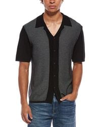Rag & Bone - Harvey Knit Camp Shirt - Lyst