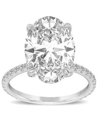Lab Grown Diamonds - 18K.65 Ct. Tw. Lab-Grown Diamond Solitaire Ring - Lyst