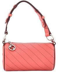 Gucci - Diagonal Quilted Leather Blondie Shoulder Bag Mini (Authentic Pre- Loved) - Lyst