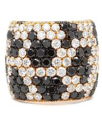 Diana M. Jewels - Fine Jewelry 18k 6.52 Ct. Tw. Diamond Half-set Ring - Lyst