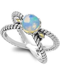 Samuel B. - 18K & 0.80 Ct. Tw. Opal X Ring - Lyst