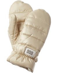UGG Puff Yeah All Weather Mittens - Natural