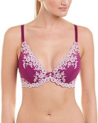 Wacoal Embrace Lace Contour Bra - Purple