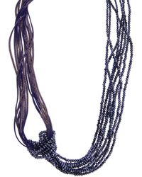 Saachi - Knotted Layered Necklace - Lyst