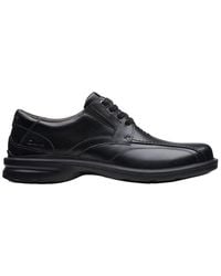 Clarks - Gessler Lace Leather Sneaker - Lyst