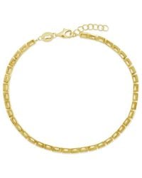 Sterling Forever - 14k Plated Christina Bracelet - Lyst