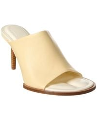 Jacquemus - Les Mules Rond Carre Leather Mule - Lyst