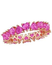 Rina Limor - Rose Over 4.00 Ct. Tw. Lab-Grown Created Sapphire Eternity Ring - Lyst