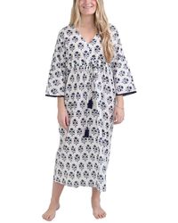 Pomegranate - Long Caftan Cover-up - Lyst