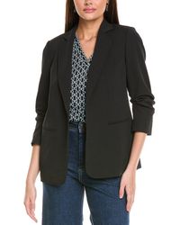 Jones New York - Notch Collar Jacket - Lyst