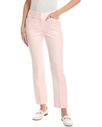 Tahari - Petite Twill Pant - Lyst