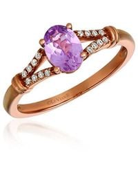 Le Vian - Le Vian 14k Strawberry Gold 0.66 Ct. Tw. Diamond & Rose Spinel Ring - Lyst