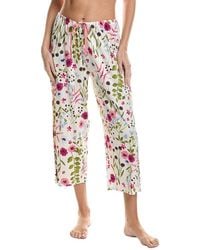 Hue - Wild Grove Pajama Capri Pant - Lyst