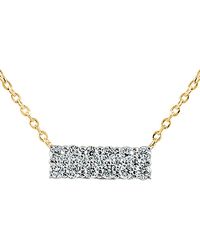 Sabrina Designs - 14K 0.24 Ct. Tw. Diamond Necklace - Lyst
