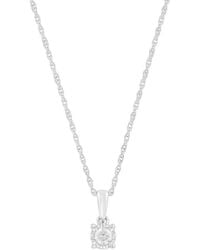 Effy Fine Jewelry - 0.09 Ct. Tw. Lab-Grown Diamond Necklace - Lyst