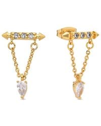 Eye Candy LA - Cz Drop Earrings - Lyst