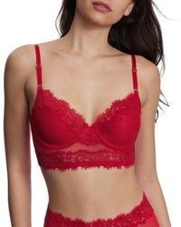 Skarlett Blue - Entice Longline Lightly Lined Bra - Lyst