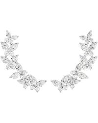 Sabrina Designs Lab Grown Diamonds - 14K 3.75 Ct. Tw. Lab-Grown Diamond Butterfly Earring - Lyst