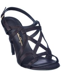 Ferragamo - Gal Satin Sandal - Lyst