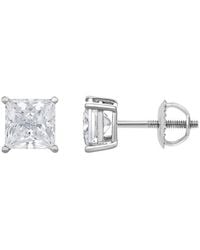 Lab Grown Diamonds - 2.00 Ct. Tw. Lab-Grown Diamond Stud Earrings - Lyst