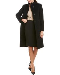 Cinzia Rocca Cinzia Rocco Icons Wool & Cashmere-blend Coat - Black