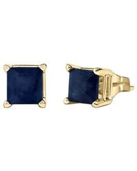 Haus of Brilliance - Colorful Gemstones 14K 1.20 Ct. Tw. Sapphire Stud Earrings - Lyst