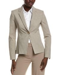 BOSS - Jia Wool Blazer - Lyst