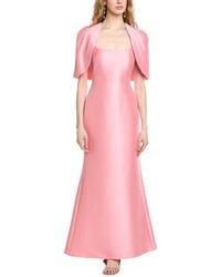 Badgley Mischka - Cape Gown - Lyst