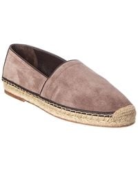 Brunello Cucinelli - Suede Espadrilles - Lyst