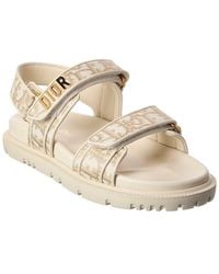 Dior - Act Canvas & Leather Sandal - Lyst