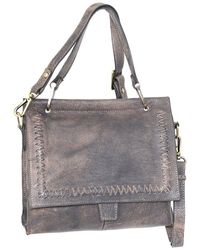 Nino Bossi - Cleopatra Aviator Leather Satchel - Lyst