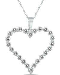 True Diamond - 14k 0.96 Ct. Tw. Diamond Necklace - Lyst