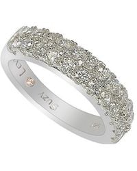 Suzy Levian - Silver Cz Ring - Lyst