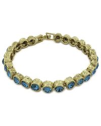 Ebru Jewelry - Plated Cz Tennis Bracelet - Lyst