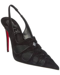 Christian Louboutin - Circus Max 100 Suede Pump - Lyst