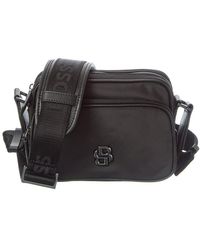BOSS - B Icon Ew Zip Canvas Bag - Lyst