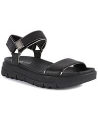 Geox - Xand Leather Sandal - Lyst