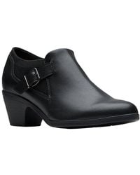 Clarks - Emily Darcey Leather Bootie - Lyst