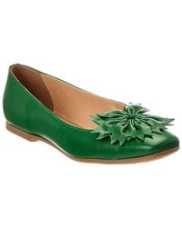 Baldinini - Leather Ballet Flat - Lyst