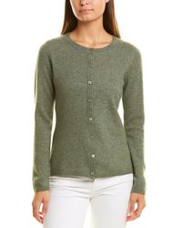 Ainsley Cashmere Cardigan - Green