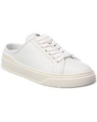 Stuart Weitzman - Skater Mule Leather Sneaker - Lyst