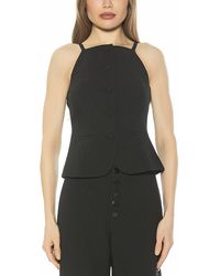 Alexia Admor - Ziv Vest Top - Lyst
