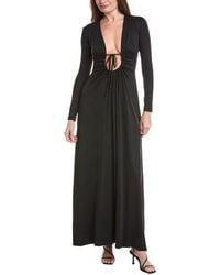 Susana Monaco - Center Gathered Tie Dress - Lyst